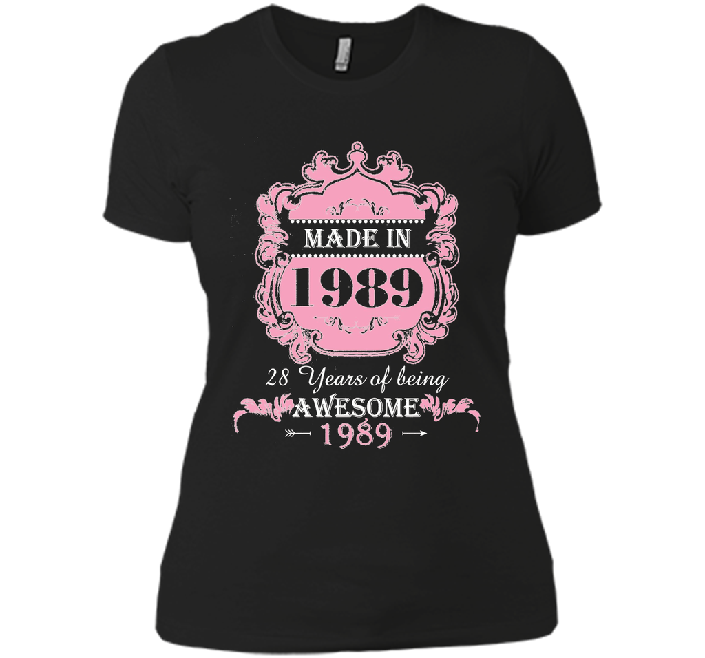 Made In 1989 T Shirt- 28 Years Old Shirt 28th Birthday Gift