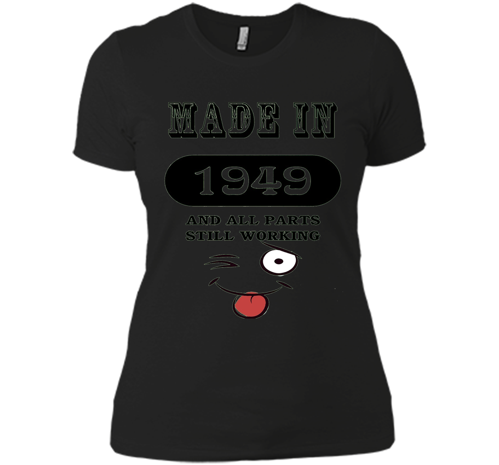 67th Birthday Gift Made in 1949 Funny Ladies Gentlemans T-Sh