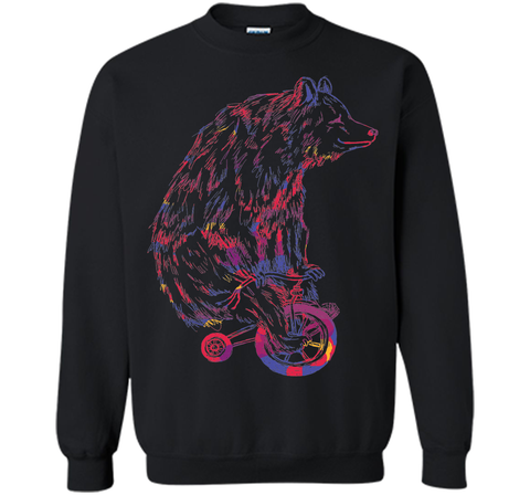 Bear Riding Bicycle T-Shirt