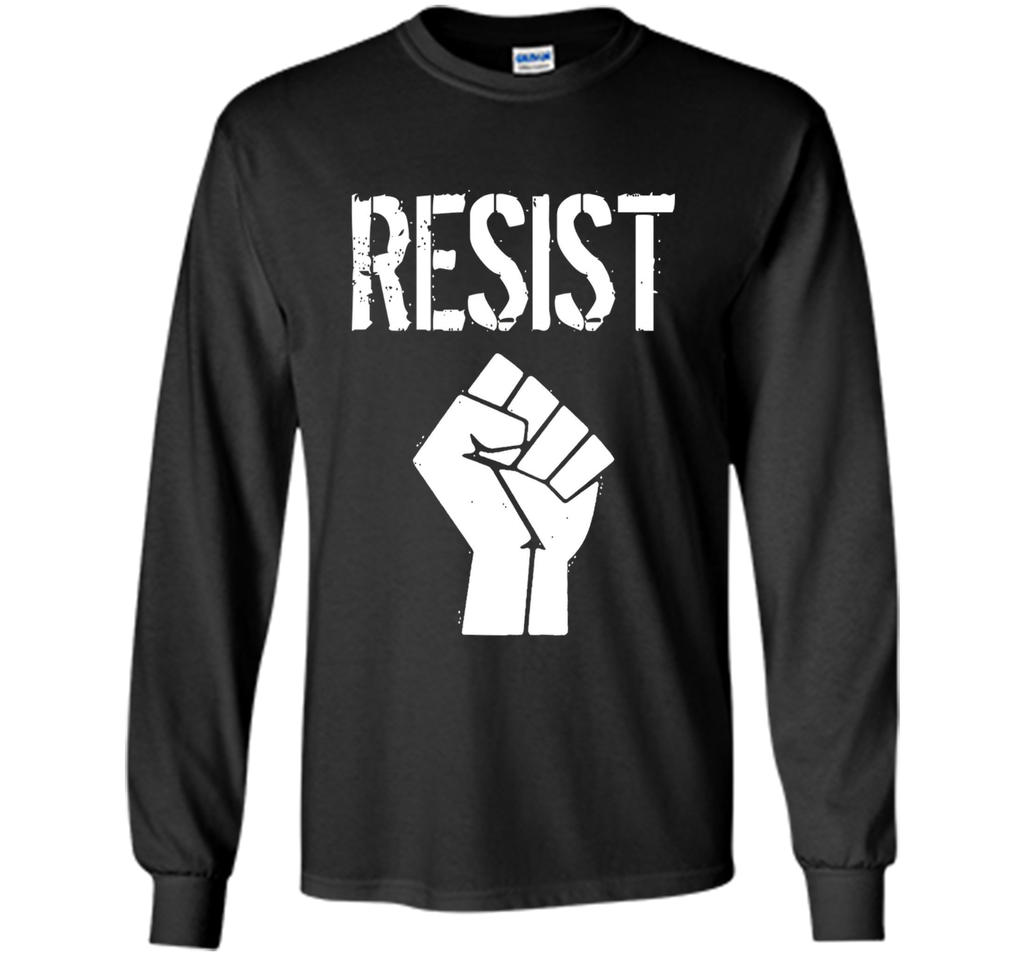Resist Against Donald Trump Power Fist T-Shirt
