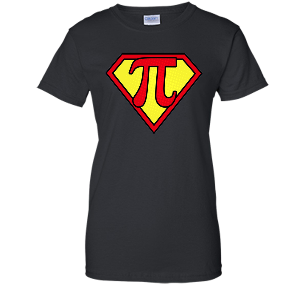Pi Day 2017 Funny Pi Superhero Style T-Shirts for Math Geeks