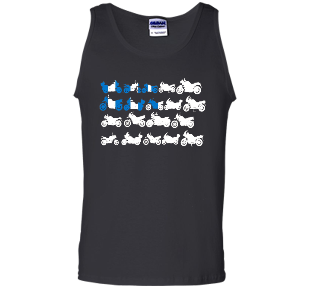 bike biker fathers day American Flag u.s. team T-shirt