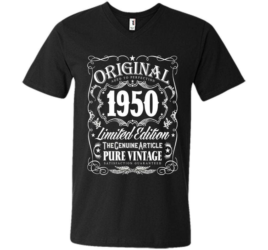 Original 1950 Aged To Perfection 66th Birthday T-Shirt