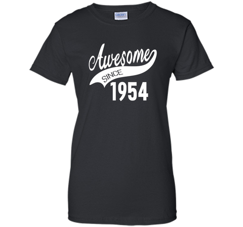 Awesome Since 1954 Birthday Gifts T-shirt For Women Men