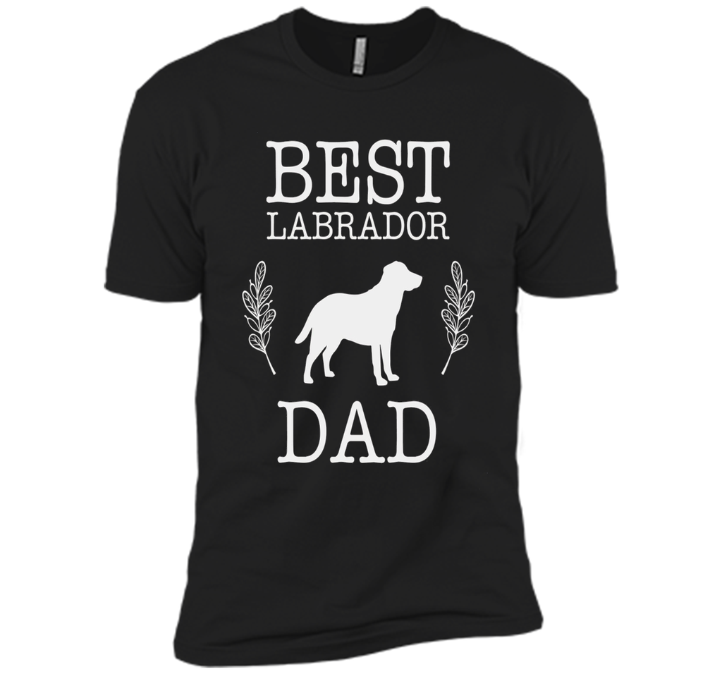 Best Labrador Retriever Dad Shirt Fathers Day Gift Dog Lover