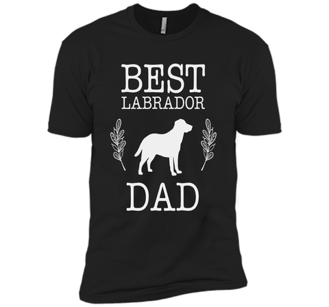 Best Labrador Retriever Dad Shirt Fathers Day Gift Dog Lover