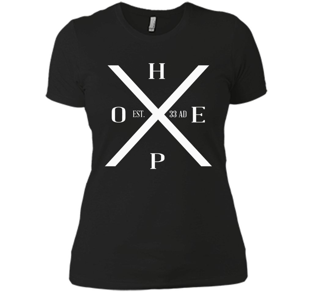 Hope Established 33 AD - Jesus - Christian T Shirt