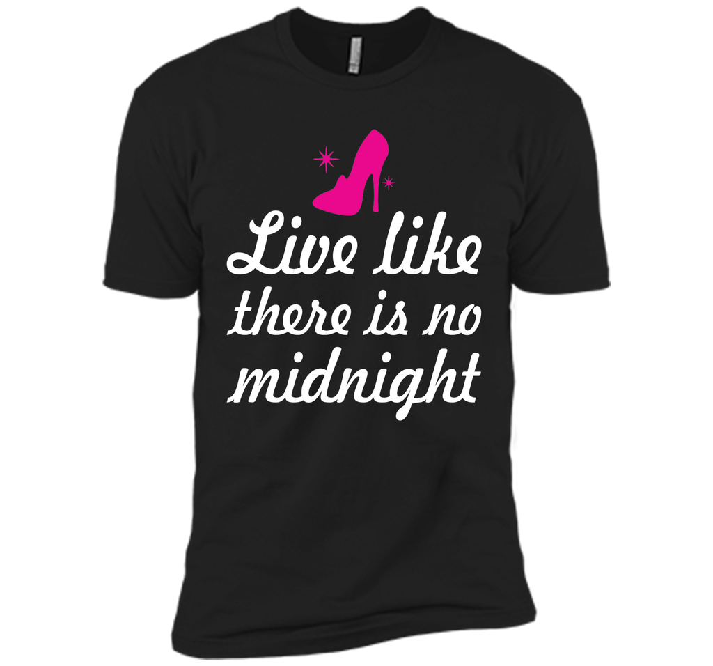 Live Like There is No Midnight Graphic Shoe T-shirt T-Shirt