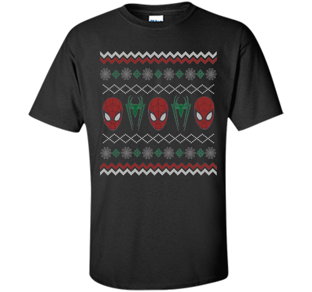 Spider-Man Ugly Christmas Sweater Graphic T-Shirt