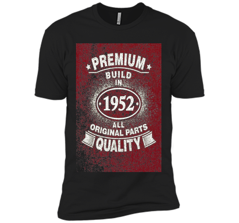 64 Years Old Build In 1952 Birthday Distressed Gift T-Shirt