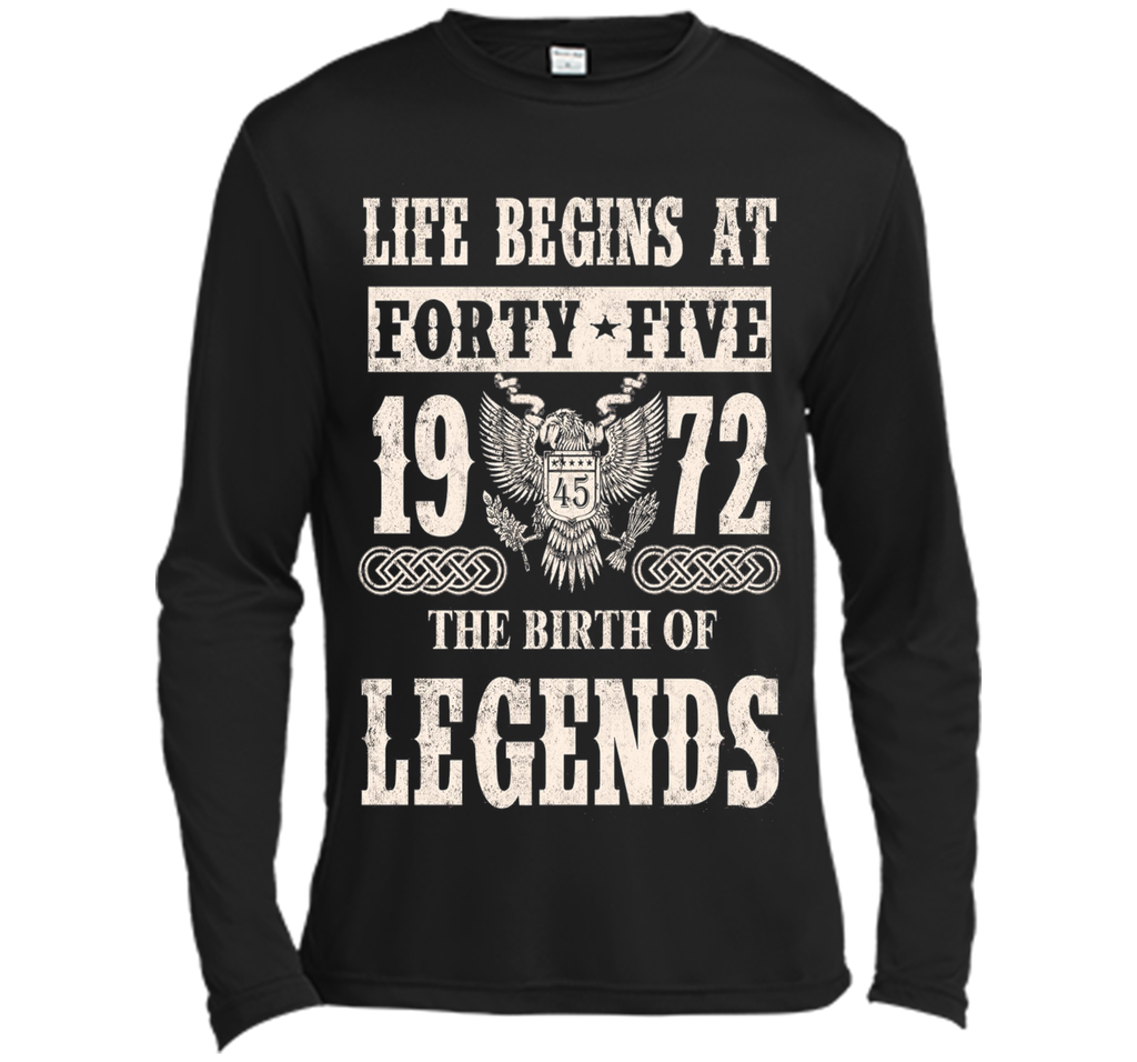 Life Begin At Forty-Five 1972 T Shirt