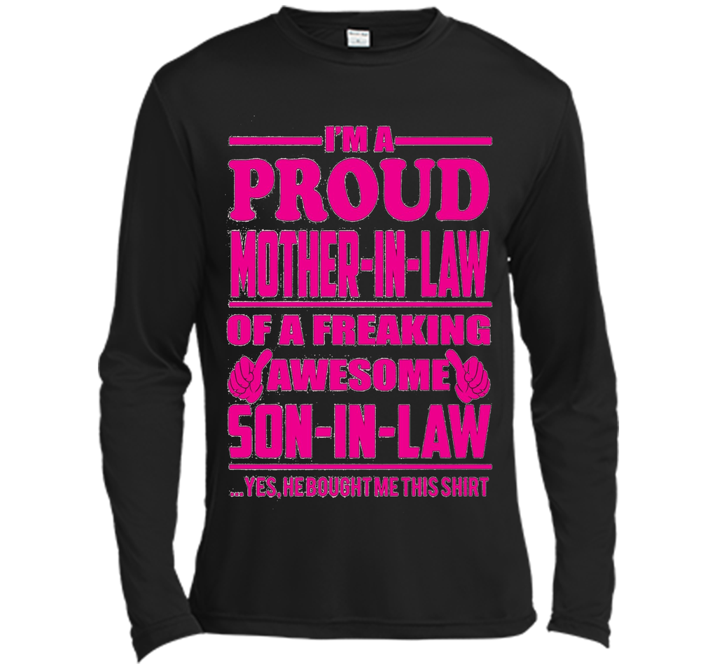 Proud Mother in Law of Awesome Son in Law - Gift Shirt