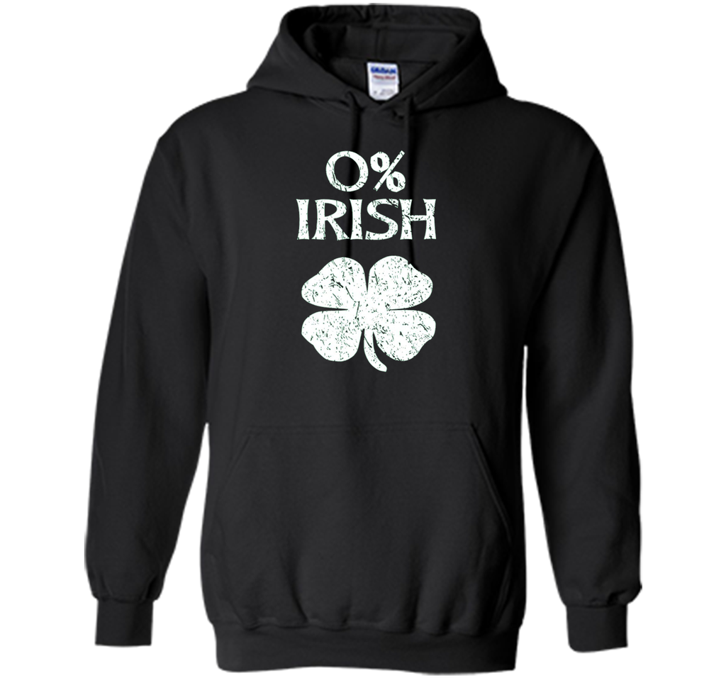 Short-Sleeve Unisex St. Patrick's Day T-Shirt with 0% Irish Screenprint