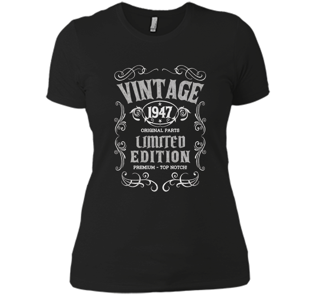 Vintage Limited Edition 1947 Birthday Gift T-shirt - Unisex