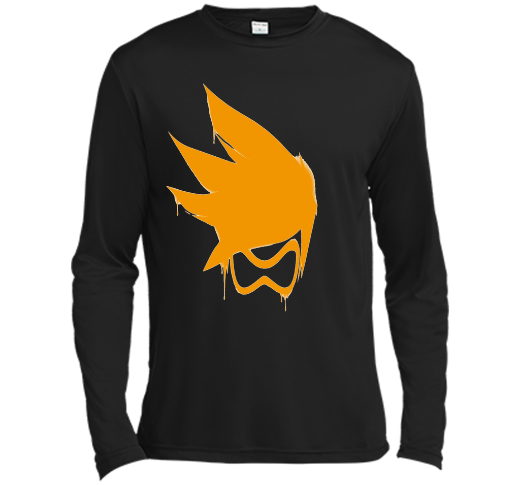Overwatch Tracer Orange Spray Tee Shirt