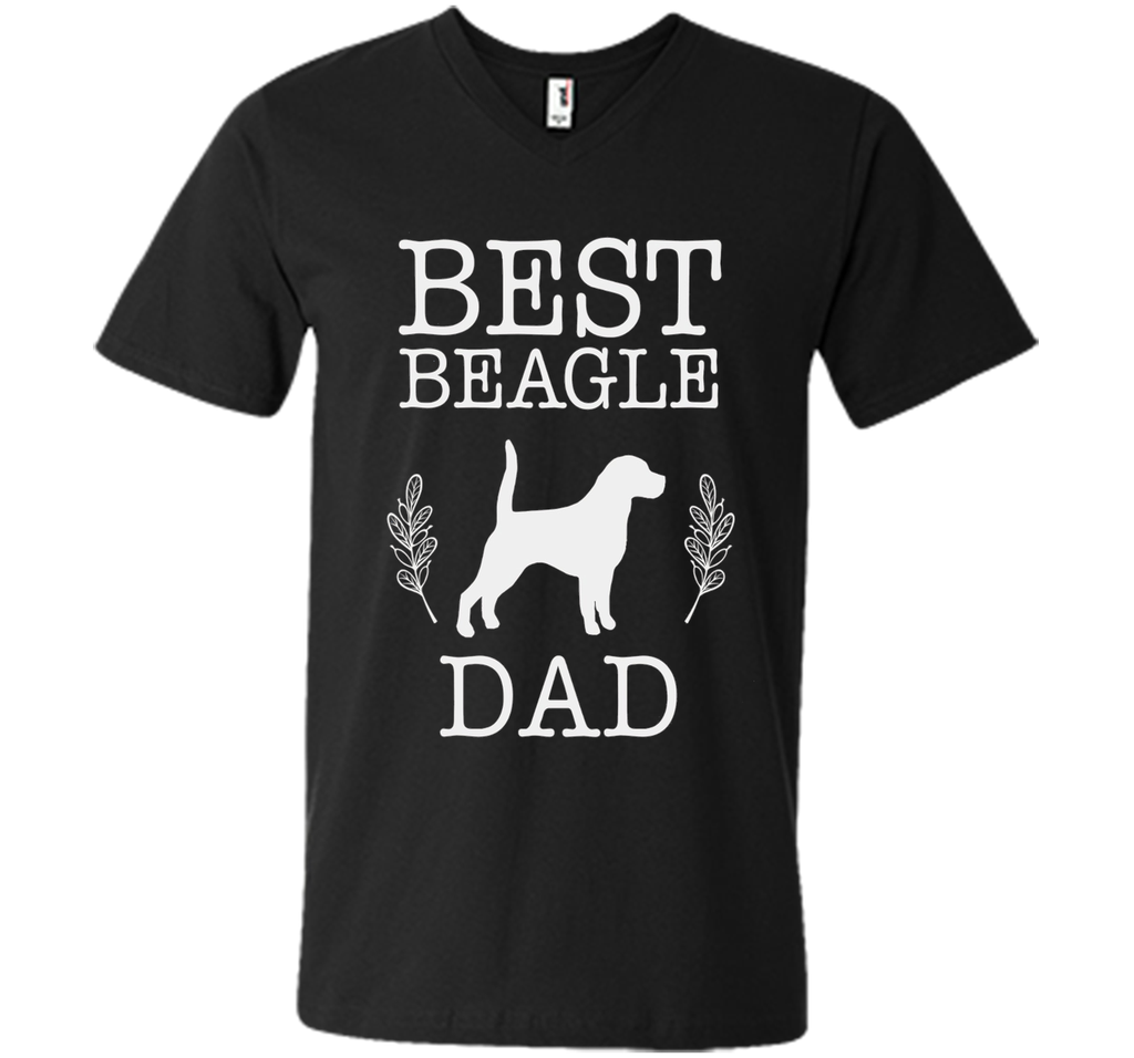 Best Beagle Dad Shirt Father's Day Gift Dog Lover Daddy