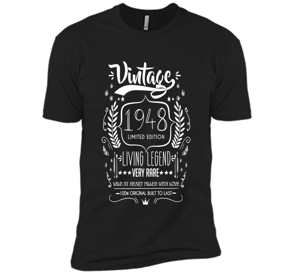 Vintage 1948 68th Birthday 68 Years Old Gift Idea Tee Shirt