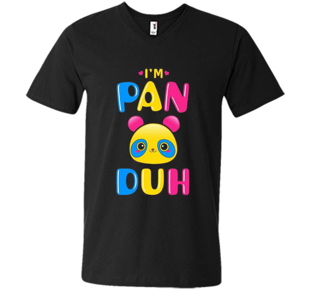 Pansexual Shirt Funny Gay Pride LGBT I'm Pan Duh Panda