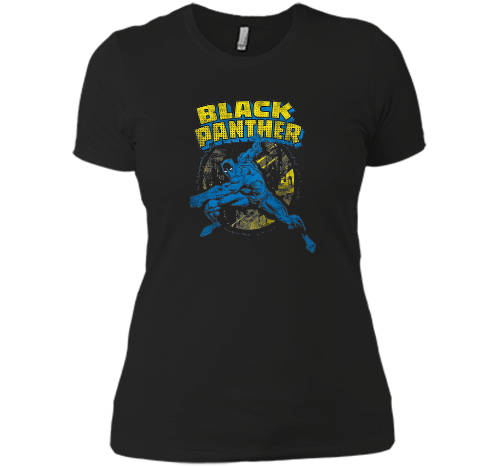 Black Panther Retro Graphic T-Shirt