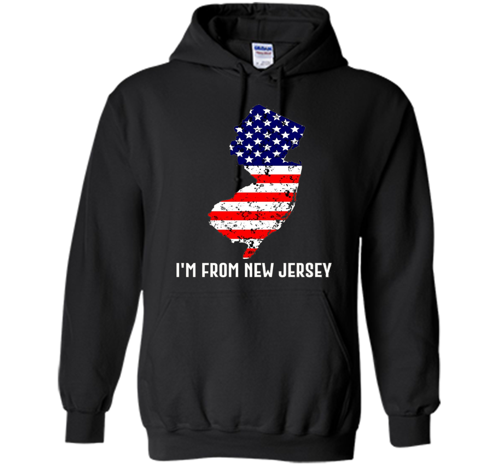 Proud of New Jersey USA flag Independence day Tee
