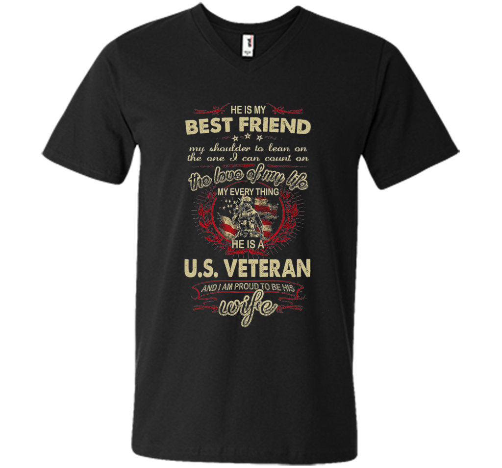 He is a U.S. Veteran And I'm proud to be his Wife