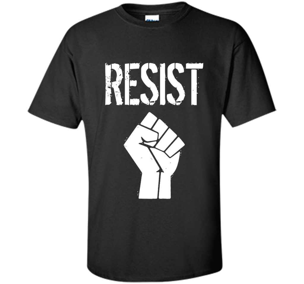 Resist Against Donald Trump Power Fist T-Shirt