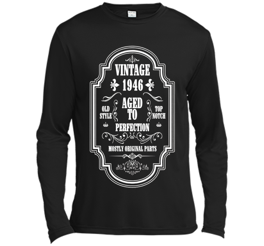 Vintage Age 70 Years 1946 Perfect 70th Birthday Gift T-Shirt