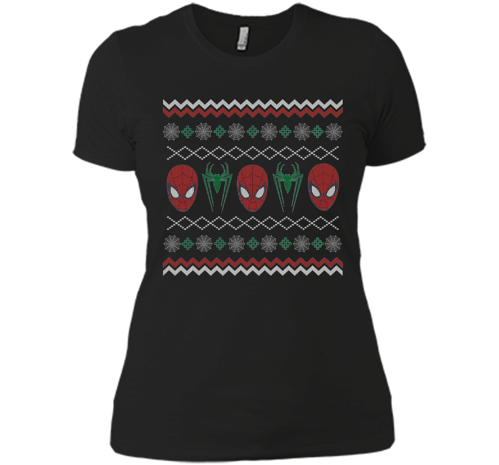 Spider-Man Ugly Christmas Sweater Graphic T-Shirt