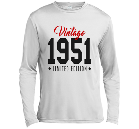 65th Birthday Gift T-Shirt Vintage 1951 Limited Edition Red