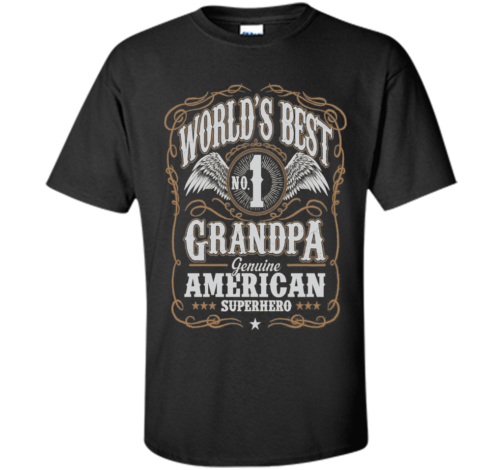 Grandpa Shirt Funny World's Best Grandpa Shirt Father's Day