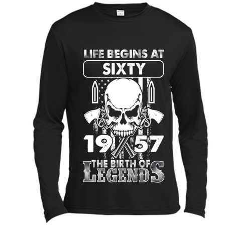 60th Birthday Gifts 1957 The Birth Of Legends T-Shirt cool shirt