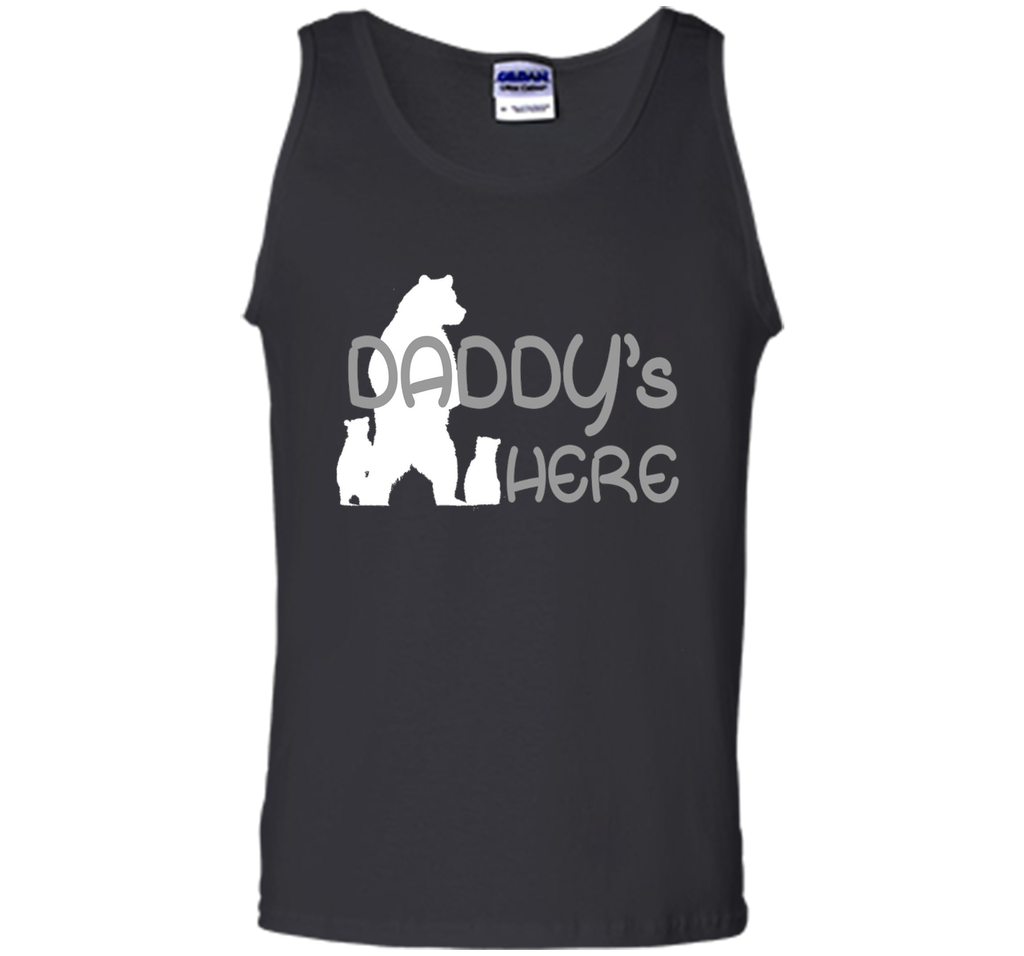 Mens Daddy's Here T-shirt Gift Father's Day