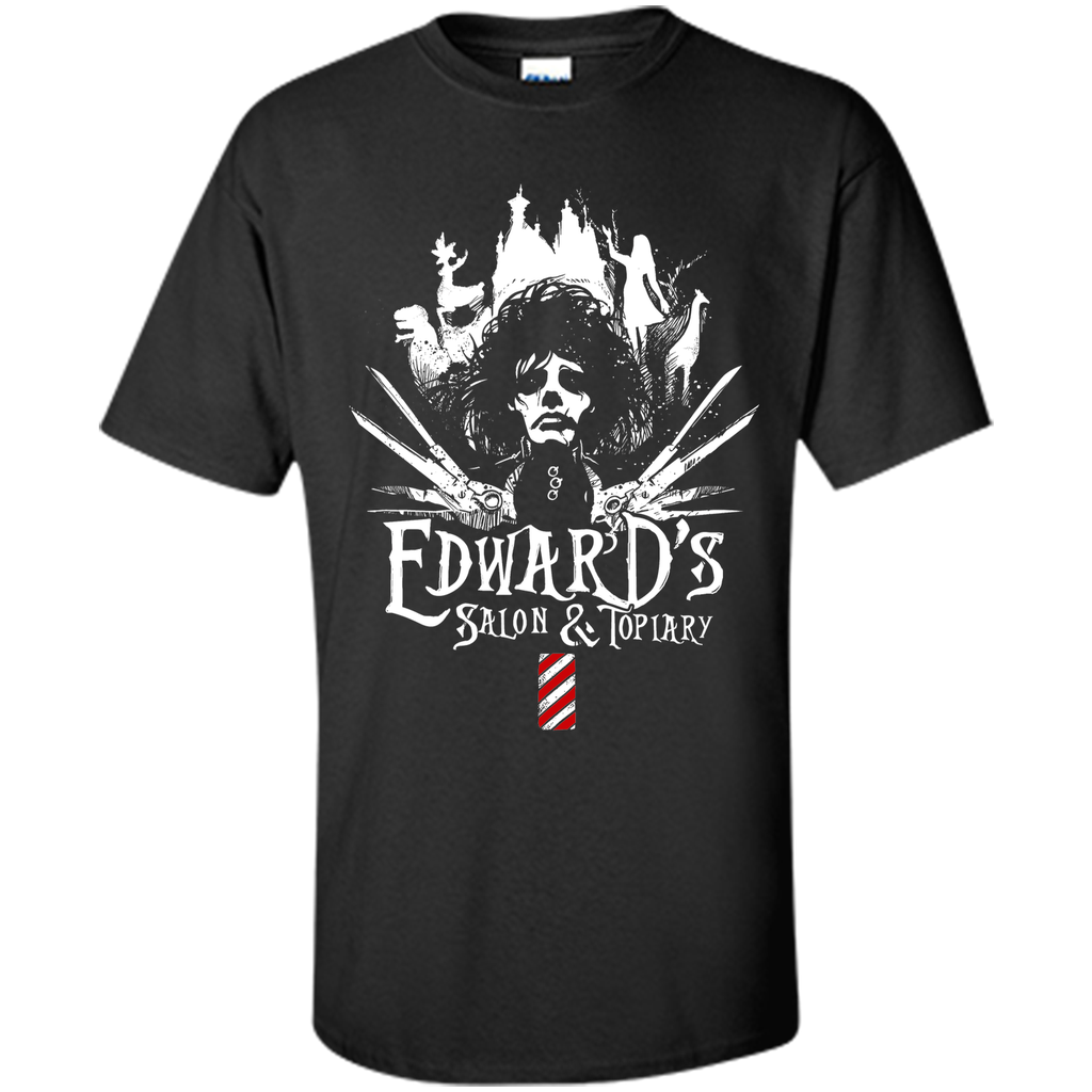 Edward Scissorhand's Salon-Cartoon graphic T-Shirt