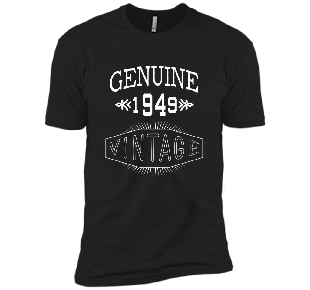 Genuine 1949 Vintage Birthday Gifts T-shirt For Men Women