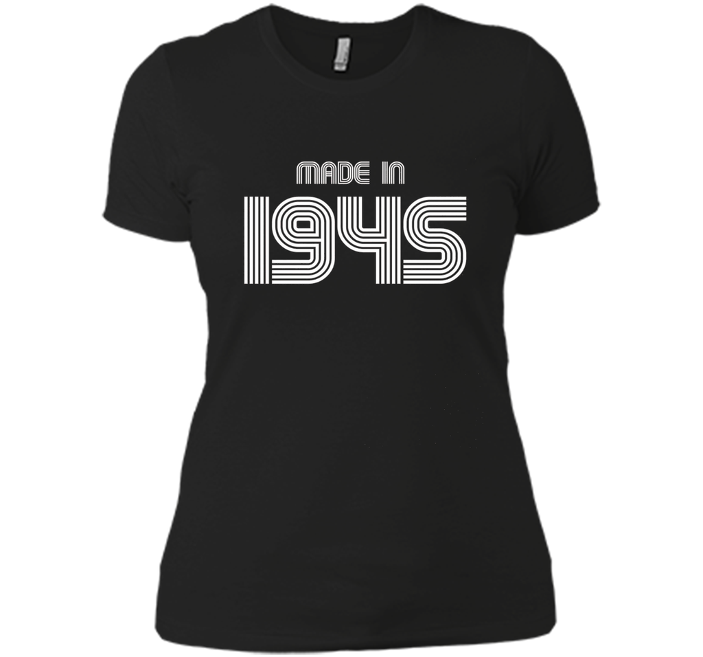 Stripe Made Born 1945 71st Birthday 71 Years Old T-Shirt