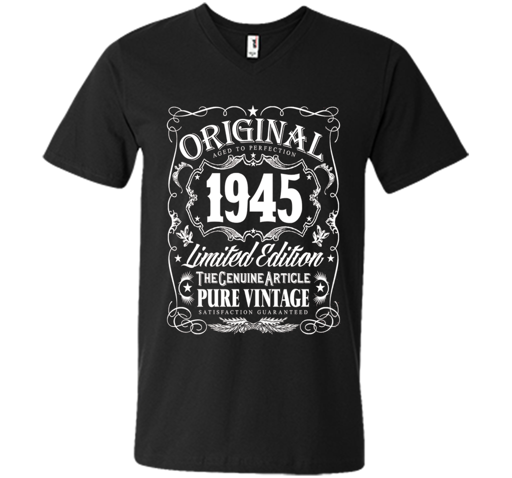 Original 1945 Aged To Perfection 71st Birthday T-Shirt