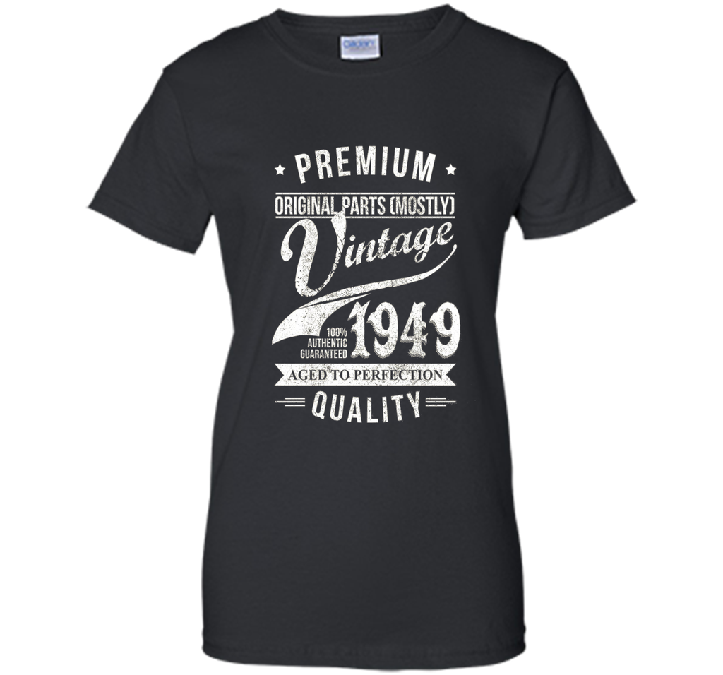 Great Gift For Birthday. Vintage 1949 Tshirt for Women/Men