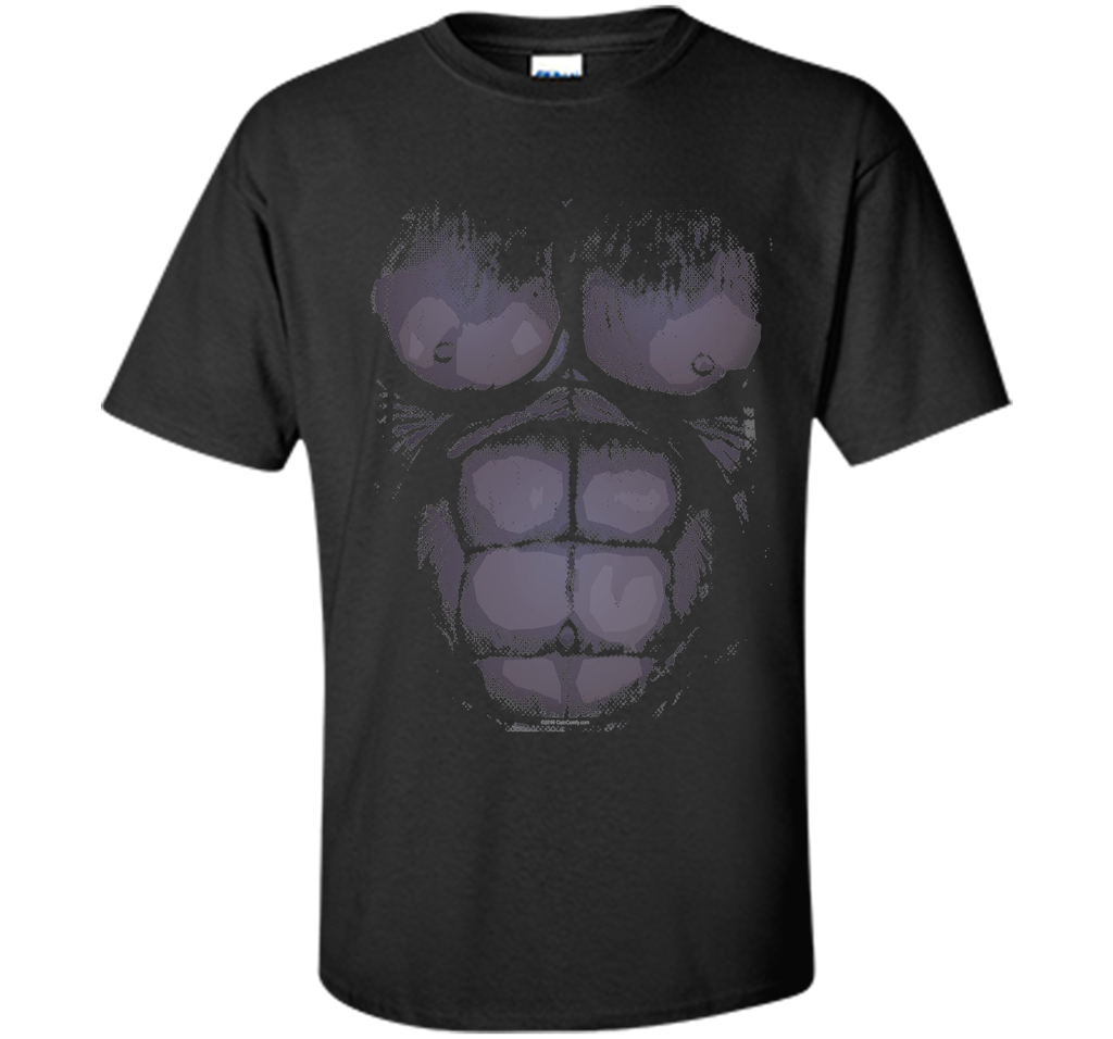 Funny Gorilla Chest Costume Halloween T-Shirt