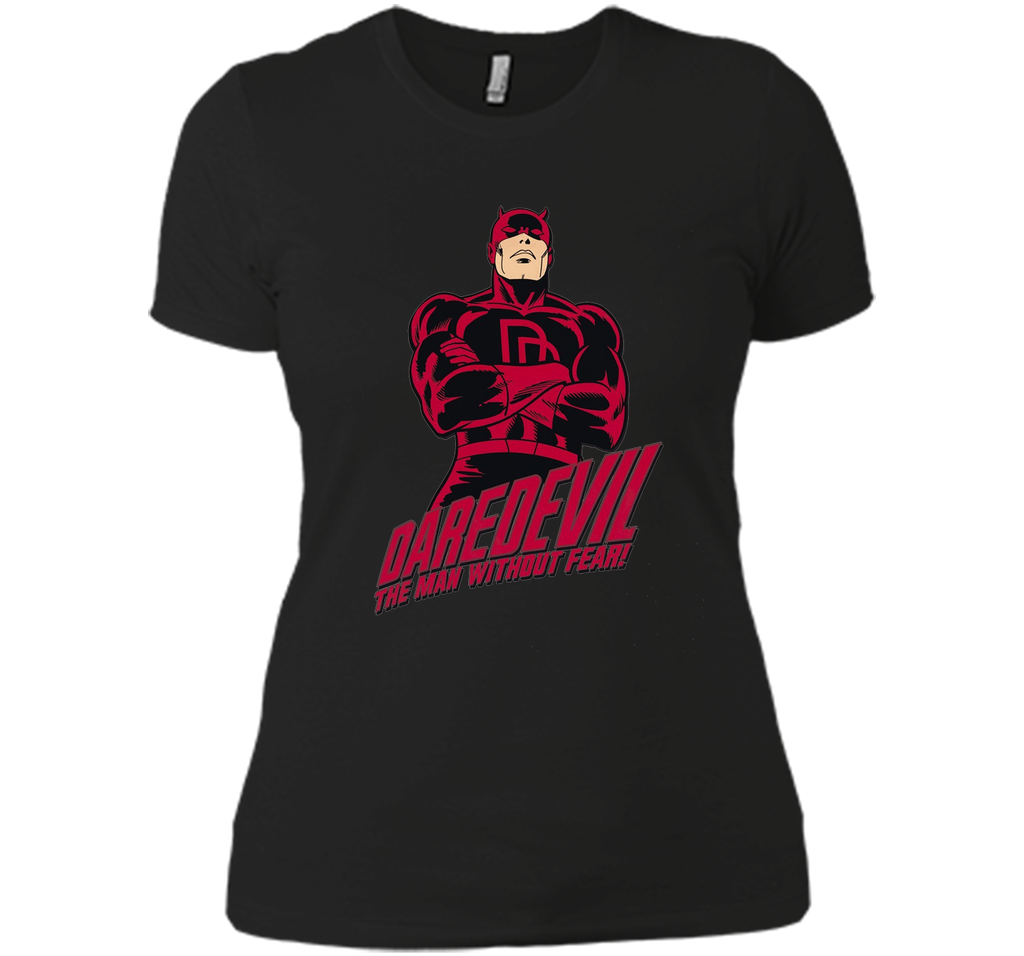 Daredevil Superhero Man Without Fear Graphic T-Shirt