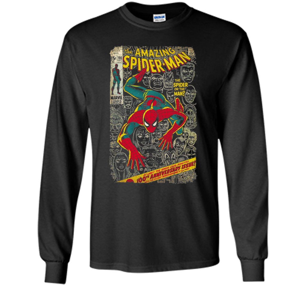 Spider-Man Comic Book Anniversary Graphic T-Shirt