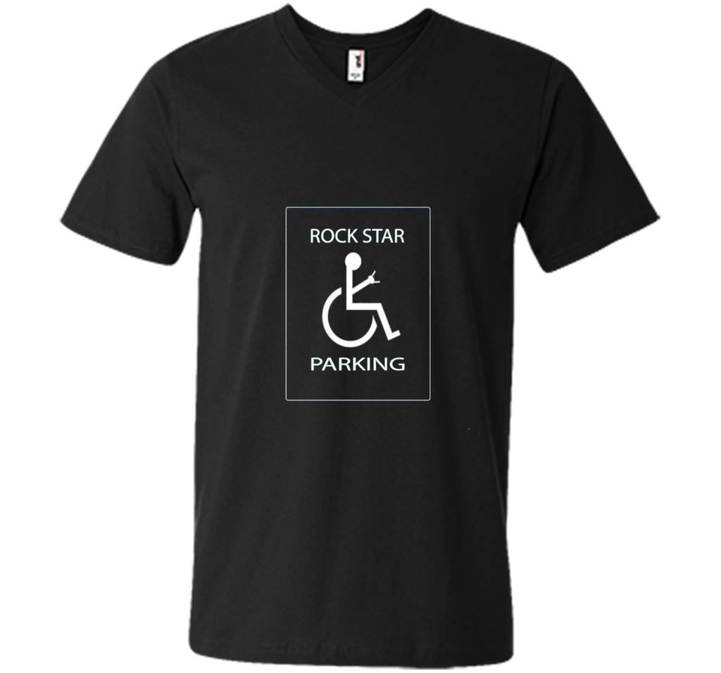 Rock Star Parking Handicap Sign t-shirt tee disabled funny