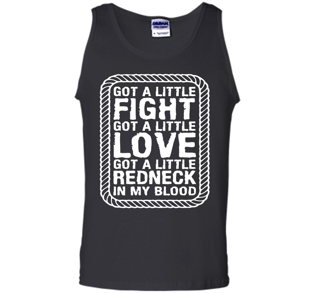 Little Fight Love and Redneck in My Blood T-shirt T-Shirt