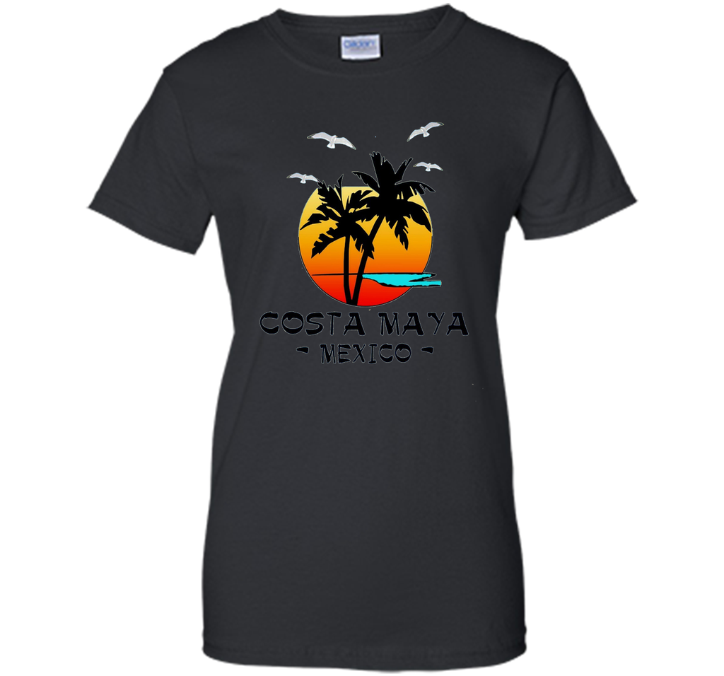 COSTA MAYA MEXICO TROPICAL DESTINATION BEACH T-SHIRT