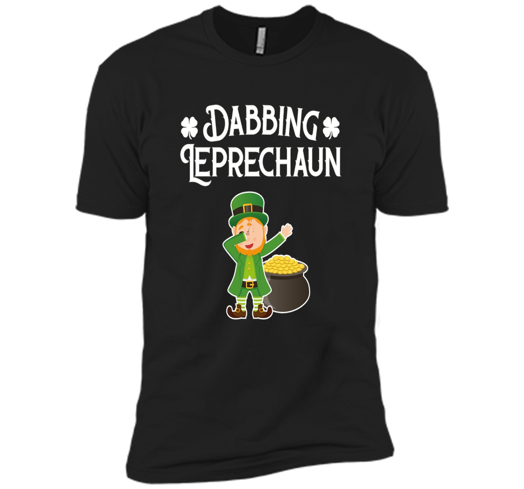 Dabbing Leprechaun St. Patricks Day T-Shirt For Boys Girls