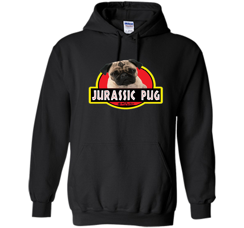 Jurassic Pug Funny Dog T- Shirt