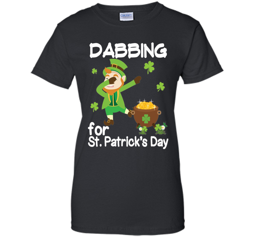 Leprechaun Dab Dabbing for St Patrick Day Pot of Gold Tshirt