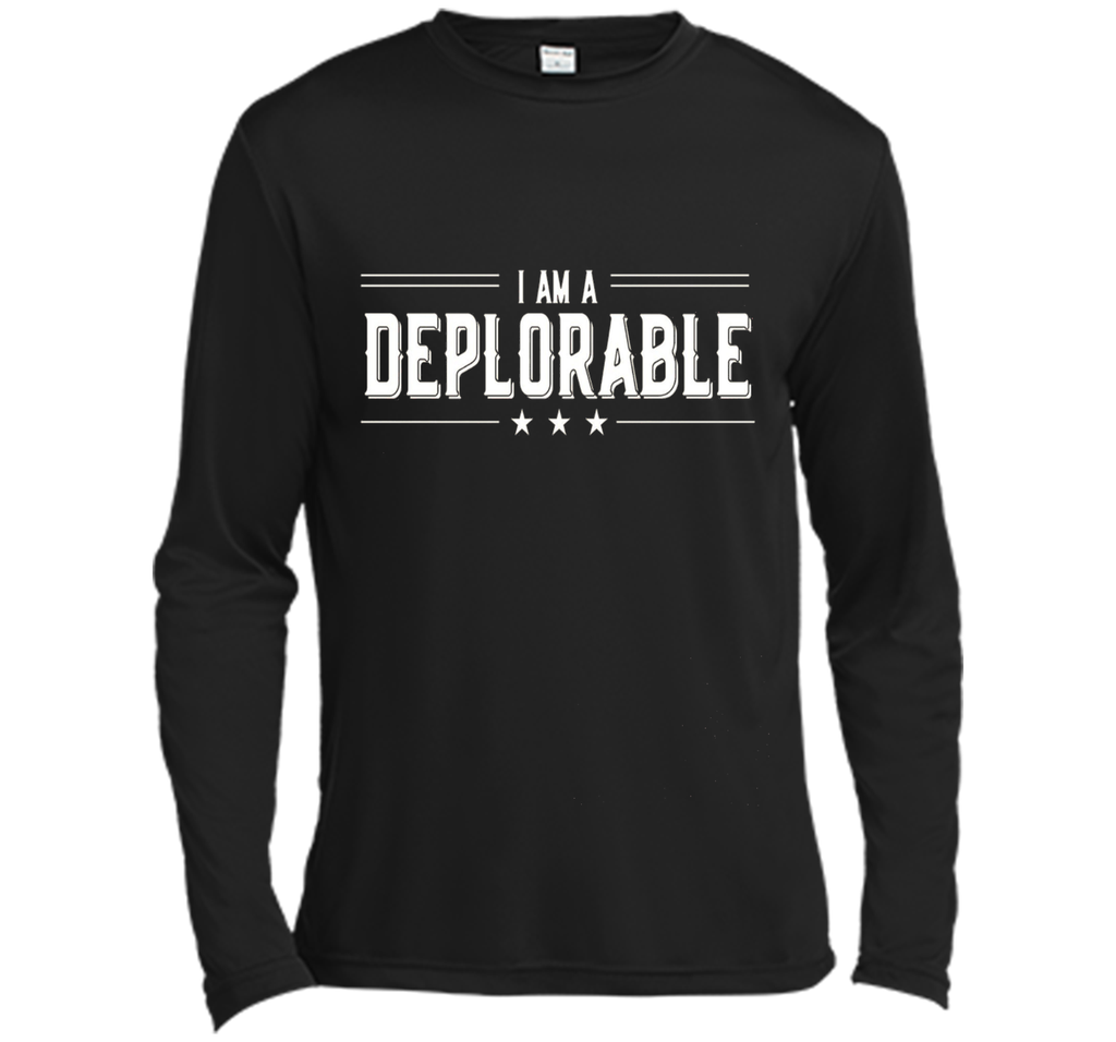 Official Trump I Am a Deplorable T-Shirt