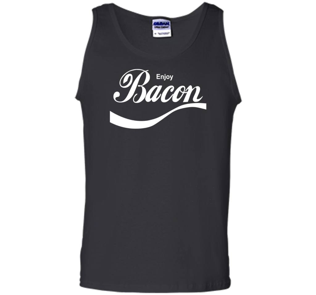 Enjoy Bacon T-Shirt funny saying sarcastic novelty humor tee