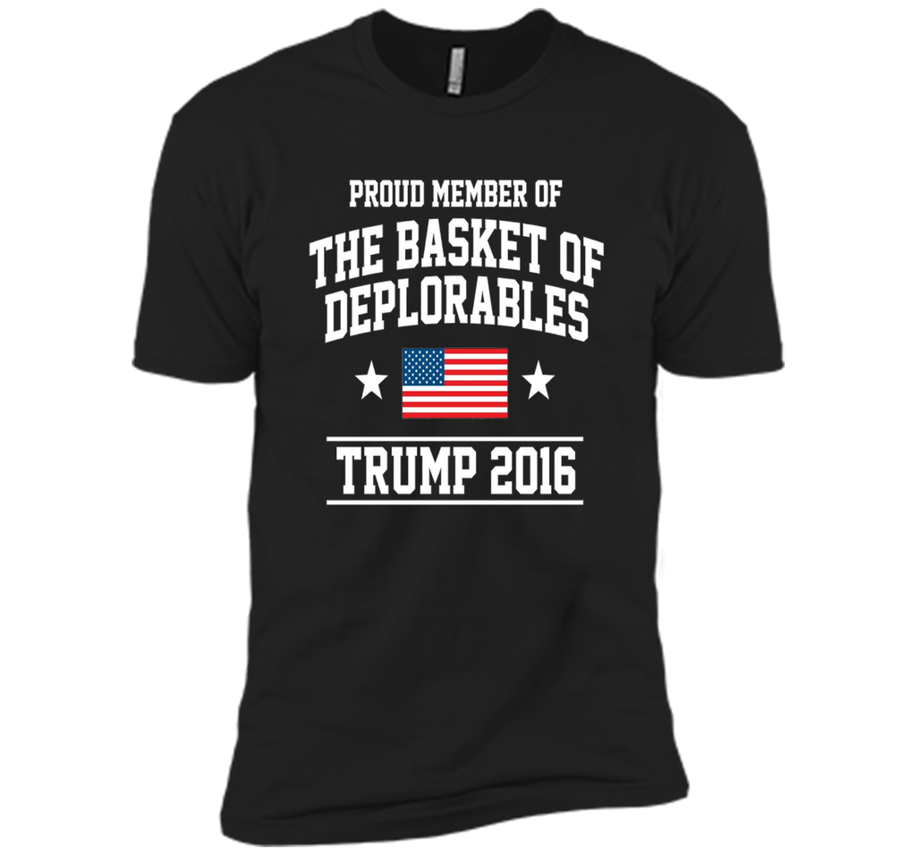 Proud Member Of The Basket of Deplorables Trump 2016 T-Shirt