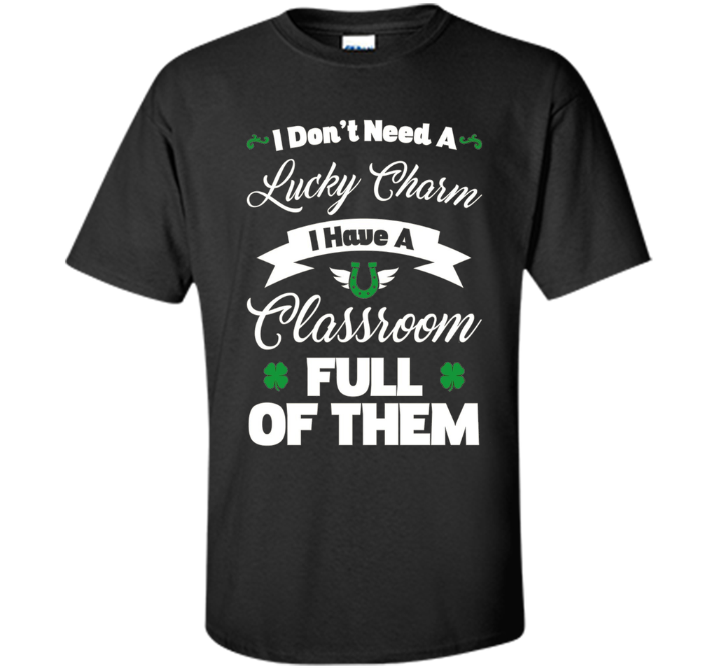 Teacher St Patrick's Day T-Shirt Funny Lucky Shamrock Gift